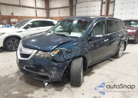 2012 Acura Mdx z USA, uszkodzony, nr VIN 2HNYD2H21CH540699